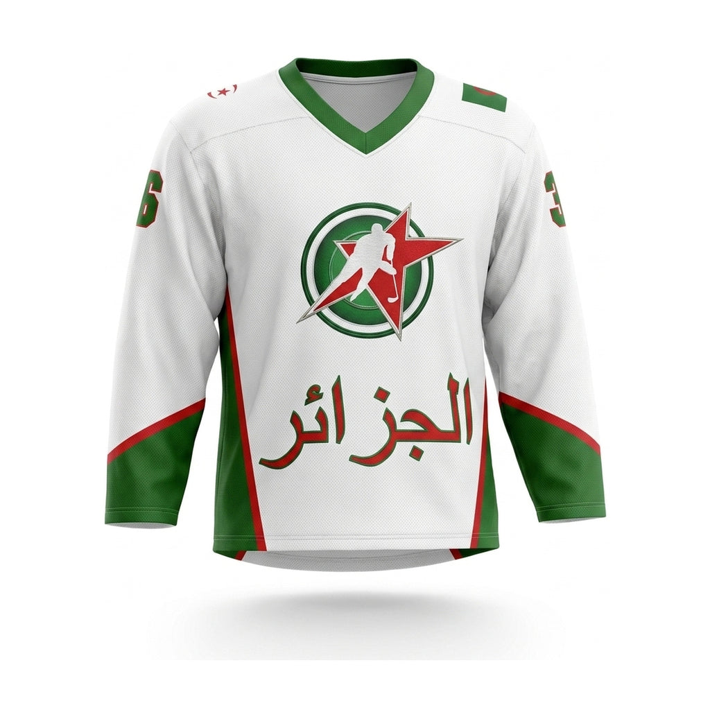 Algeria Hockey Jersey White
