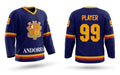 Andorra hockey jersey blue