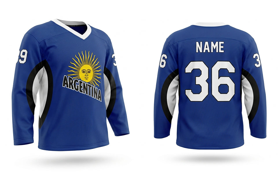 Argentina hockey jersey blue