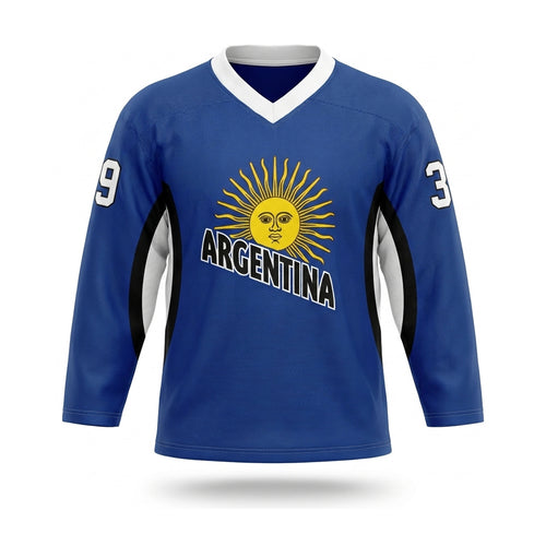 Argentina hockey jersey blue
