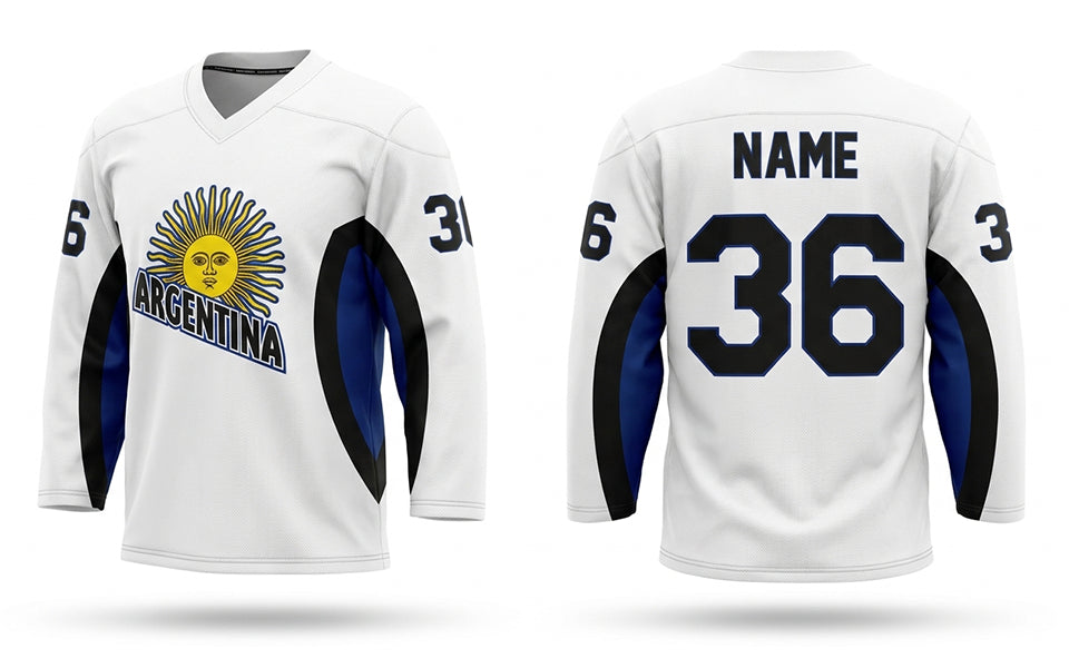 Argentina hockey jersey white