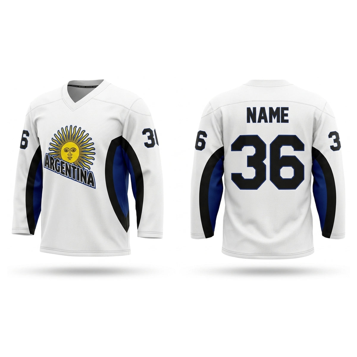 Argentina hockey jersey white