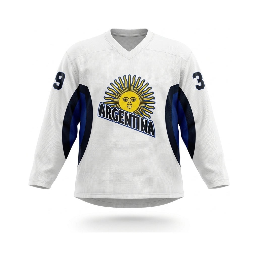 Argentina hockey jersey white