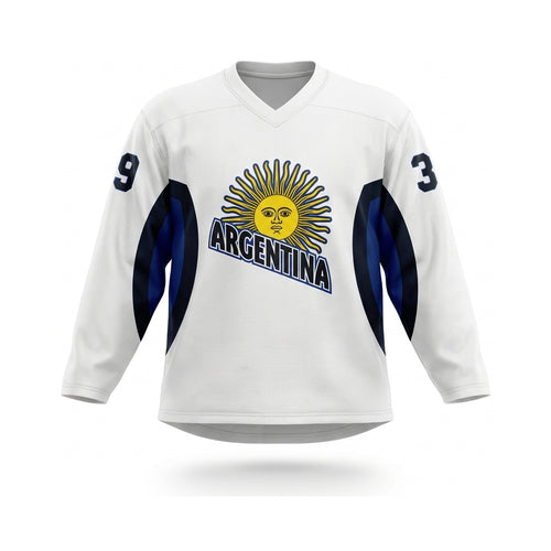 Argentina hockey jersey white