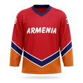 Armenia hockey jersey red