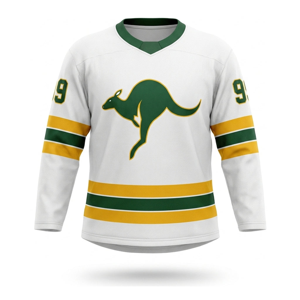 Australia hockey jersey white