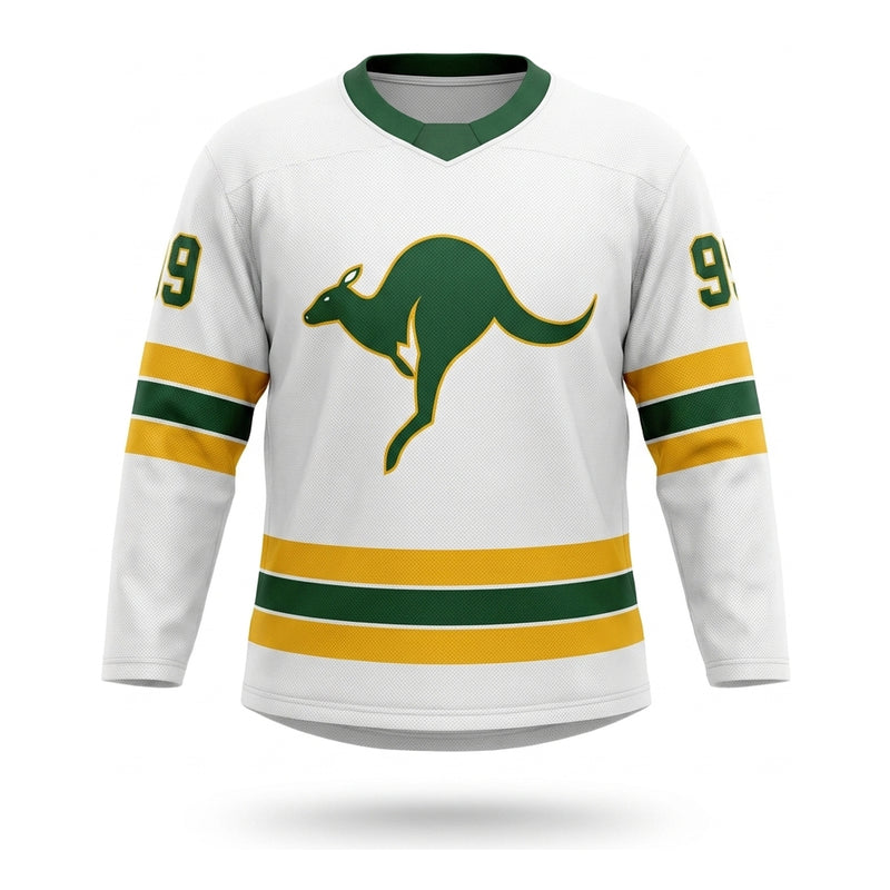 Australia hockey jersey white