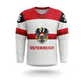 Austria hockey jersey white 2022