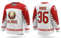 Belarus hockey jersey white 2019