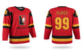 Belgium hockey jersey red