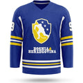 Bosnia and Herzegovina hockey jersey blue