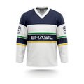 Brazil hockey jersey white