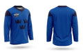 Sweden hockey blue practice jersey 4 nations cup