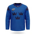 Sweden hockey blue practice jersey 2025