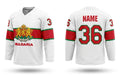 Bulgaria hockey jersey white
