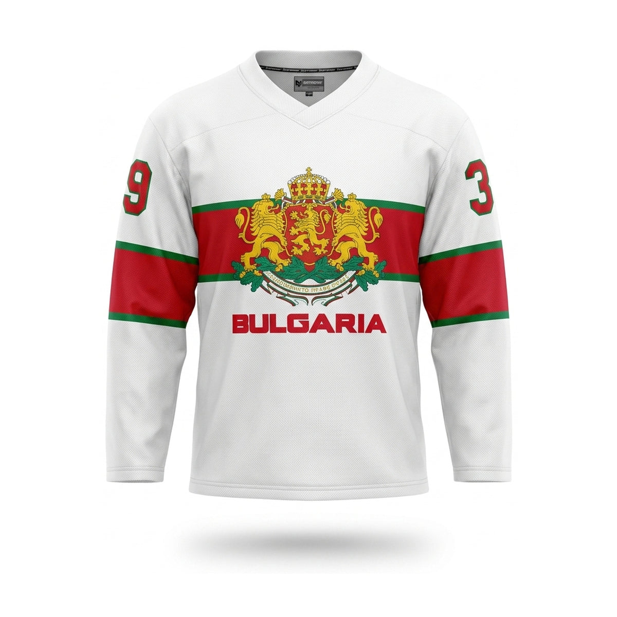 Bulgaria hockey jersey white