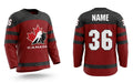 Canada hockey jersey red 2025