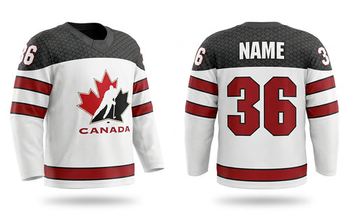 Canada hockey jersey white 2025