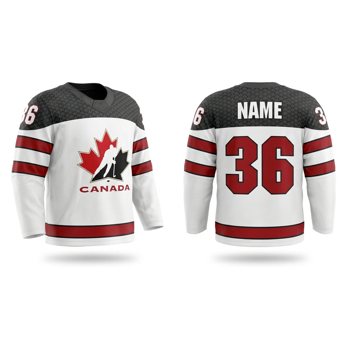Canada hockey jersey white 2025