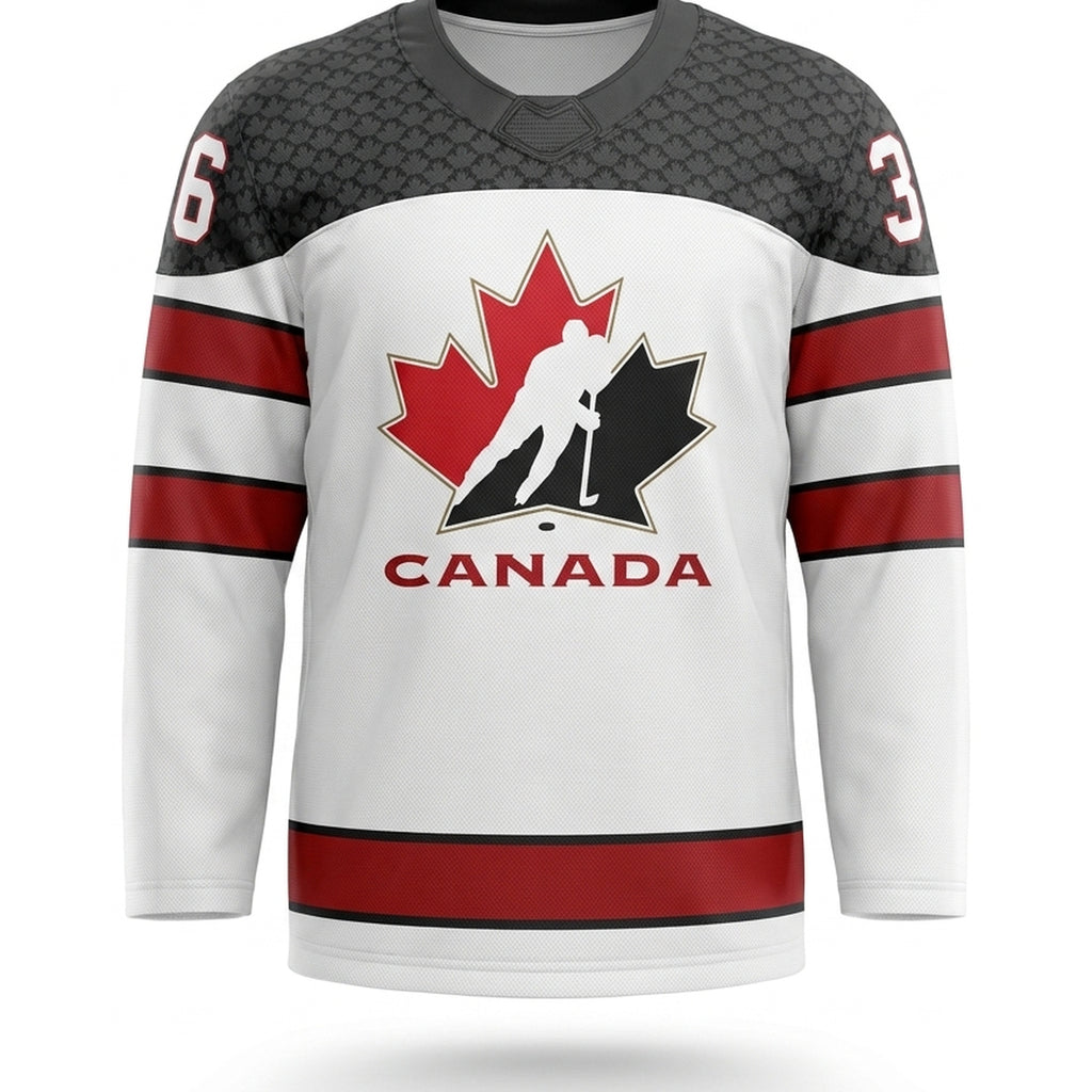 Canada hockey jersey white 2025