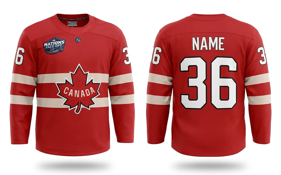 Canada hockey jersey 4 nations cup