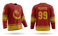 China red hockey jersey