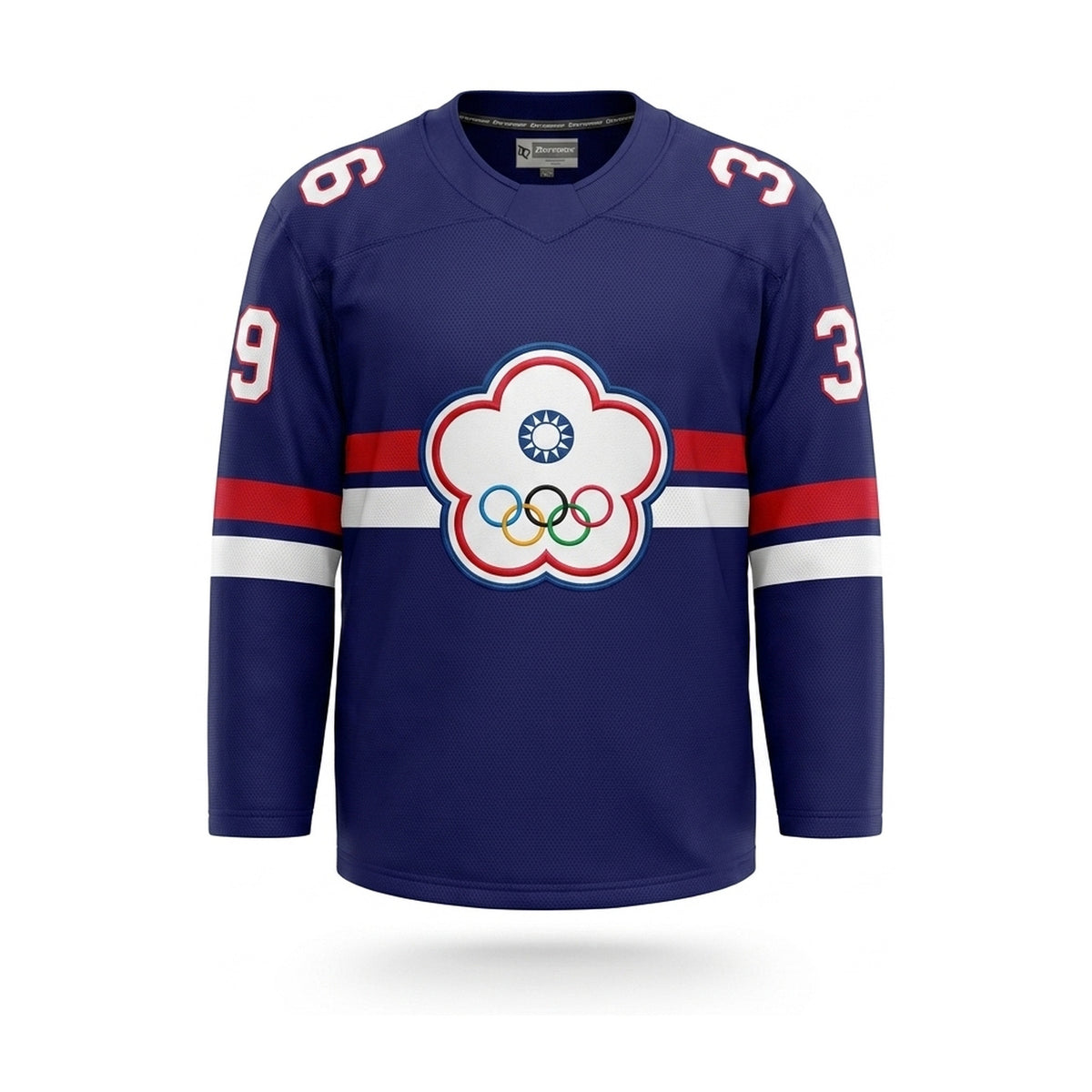 China Taipei Taiwan hockey jersey blue