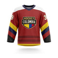 Colombia hockey jersey red