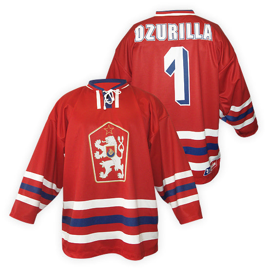 Retro jersey ČSSR red