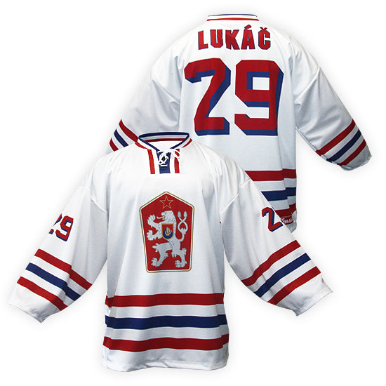 Retro jersey ČSSR white