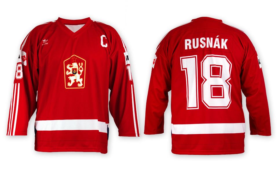 Retro jersey ČSSR red