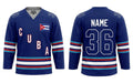 Cuba hockey jersey blue