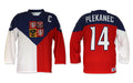 Czech dark olympic fan jersey 2014
