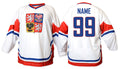 Czech rep. hockey jersey white