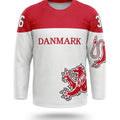 Denmark hockey jersey white 2017