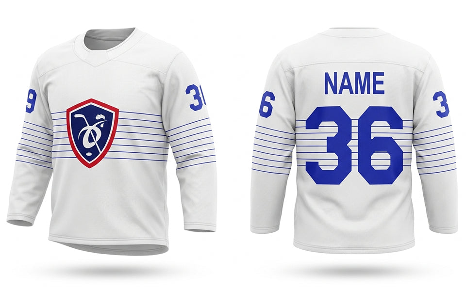 France hockey jersey white 2024