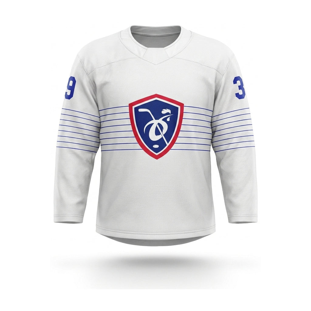 France hockey jersey white 2024