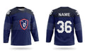 France hockey jersey blue 2024