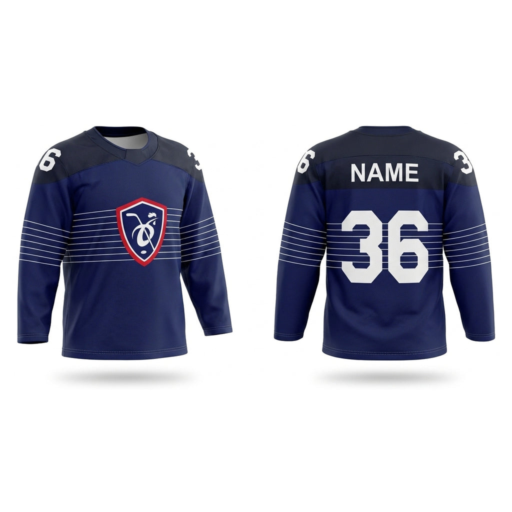 France hockey jersey blue 2024