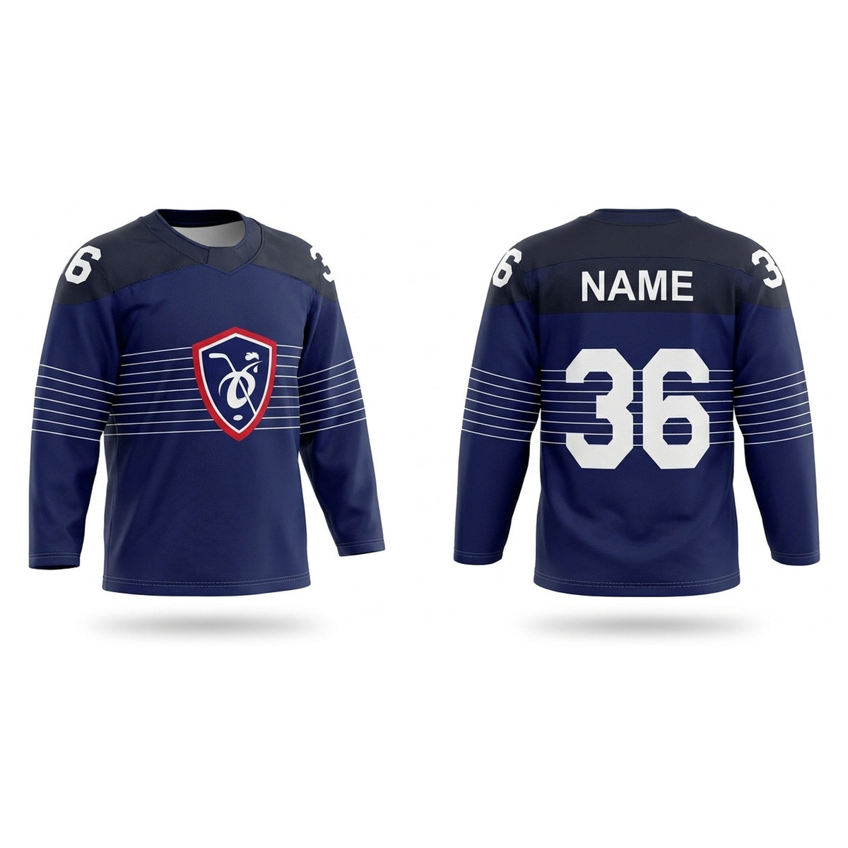 France hockey jersey blue 2024