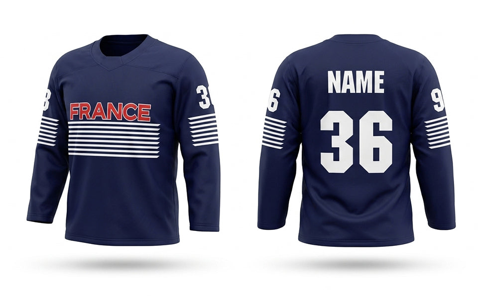 France hockey jersey blue 2026