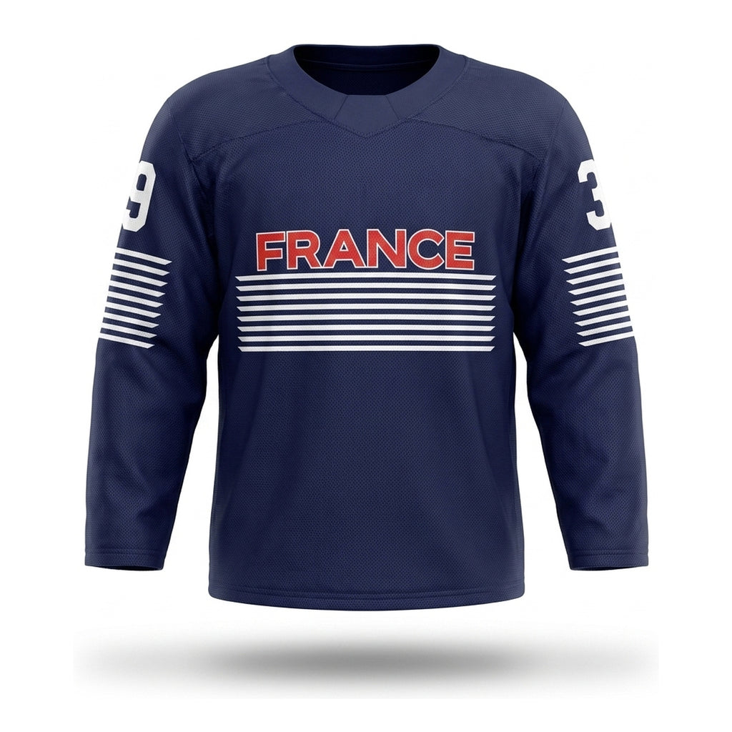 France hockey jersey blue 2026