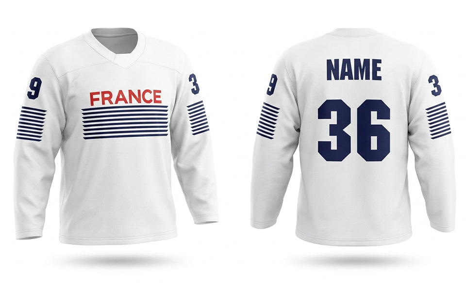France hockey jersey white 2026