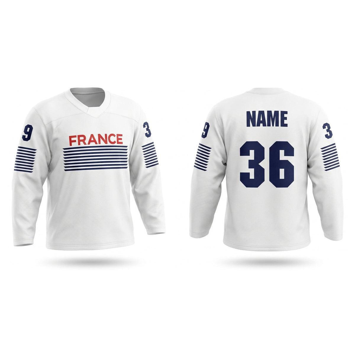 France hockey jersey white 2026