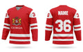 Georgia hockey jersey red