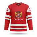 Georgia hockey jersey red