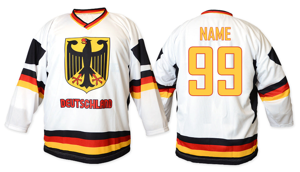 Germany hockey jersey white