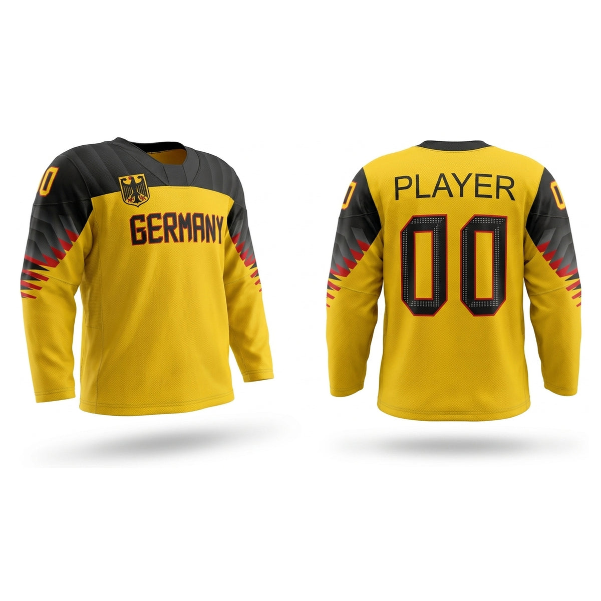 Germany hockey jersey yellow 2018