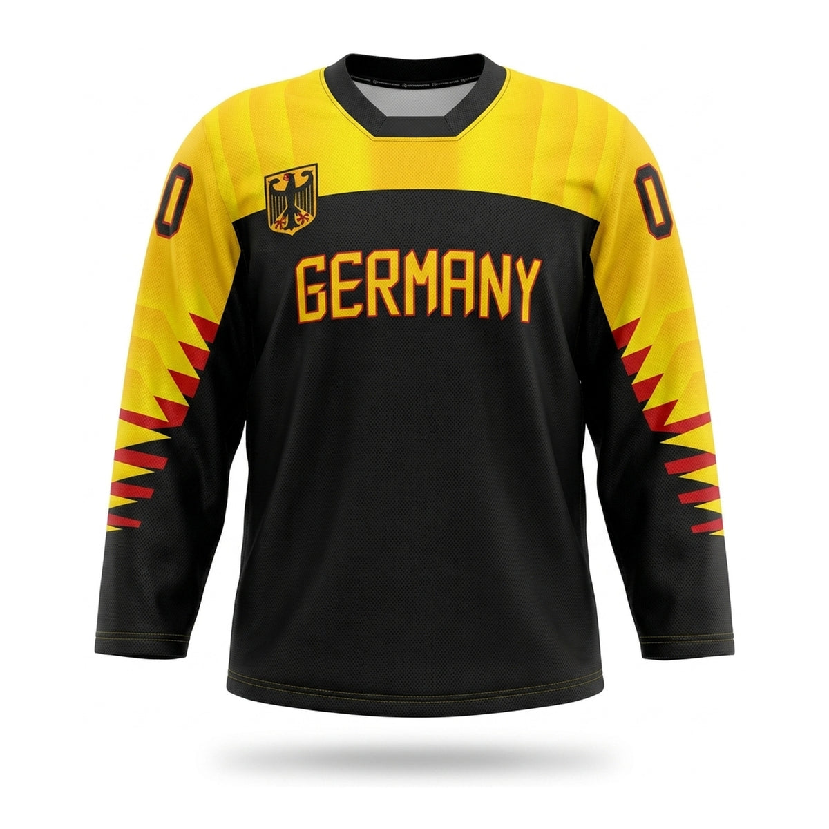 Germany hockey jersey black 2018