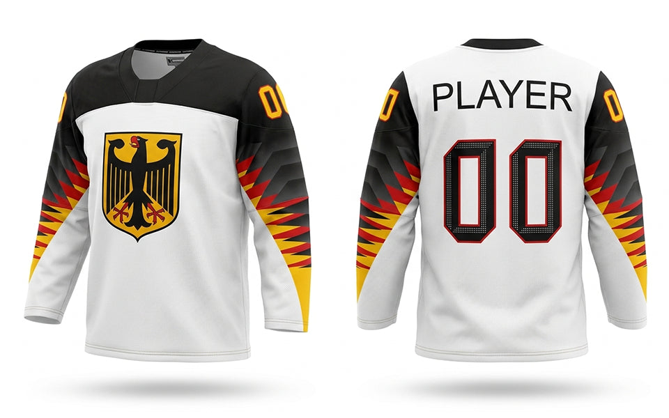 Germany hockey jersey white 2018